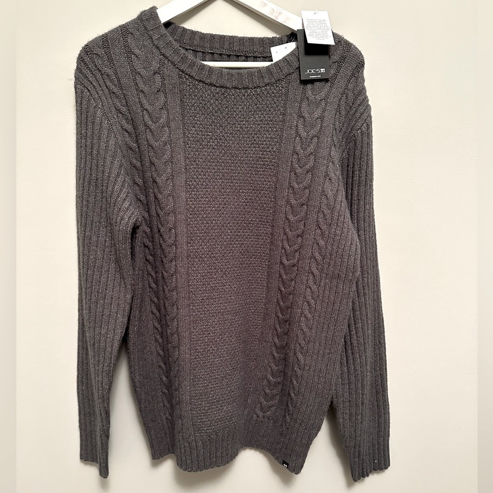 BNWT Men’s Sweater - Joes Jeans - Medium - Grey